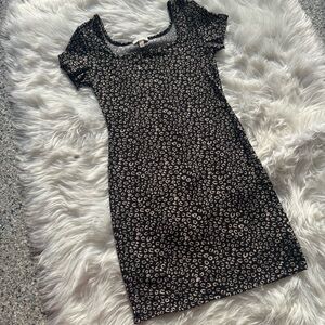 Leopard Print Mini Dress